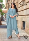 Rangmahal By Mittoo Viscose Thread Handwork Kurti With Bottom Dupatta Exporters In India
